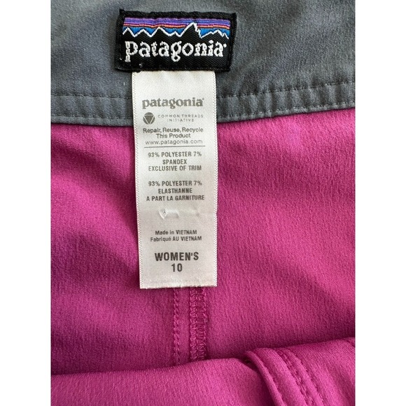 Patagonia Board Shorts Womens 10 Amaranth Girona Low Rise 10 Inseam Long Hike - Picture 4 of 8